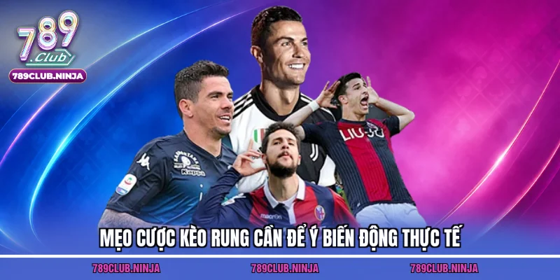 Mẹo cược kèo rung cần để ý biến động thực tế